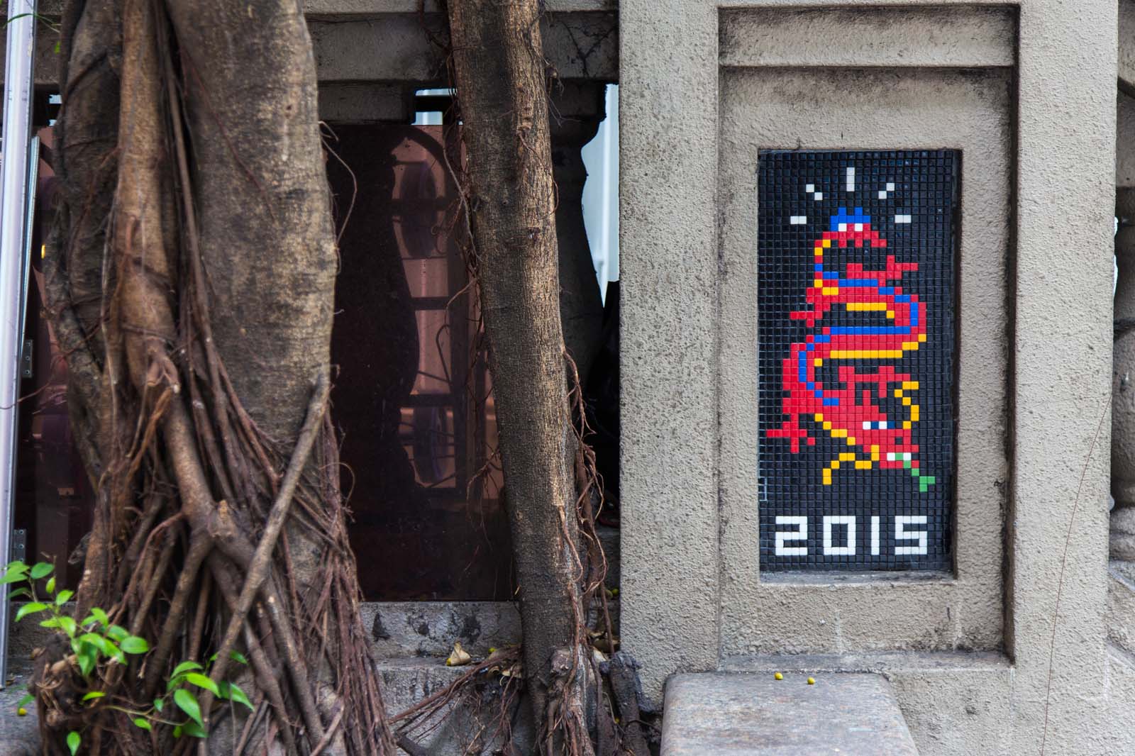 Invader à Hong Kong - Mai 2015