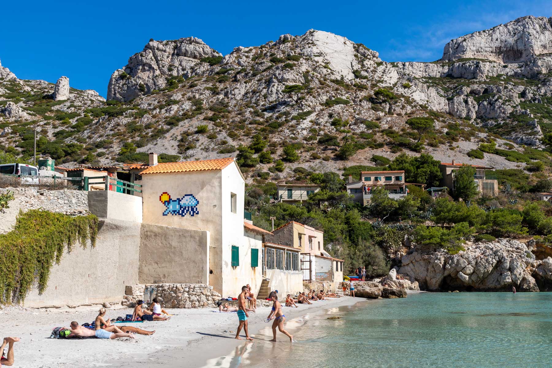 Invader à Marseille - Septembre 2020