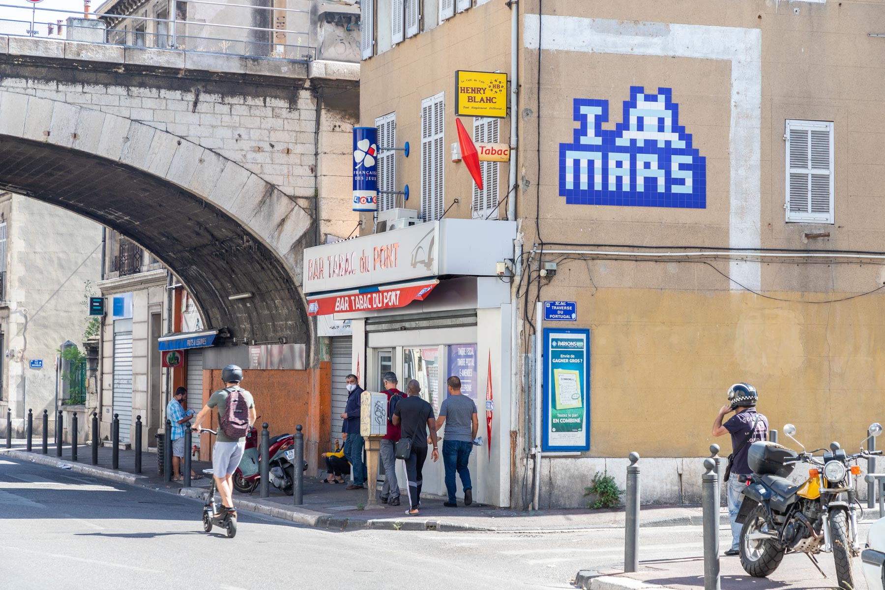 Invader à Marseille - Septembre 2020