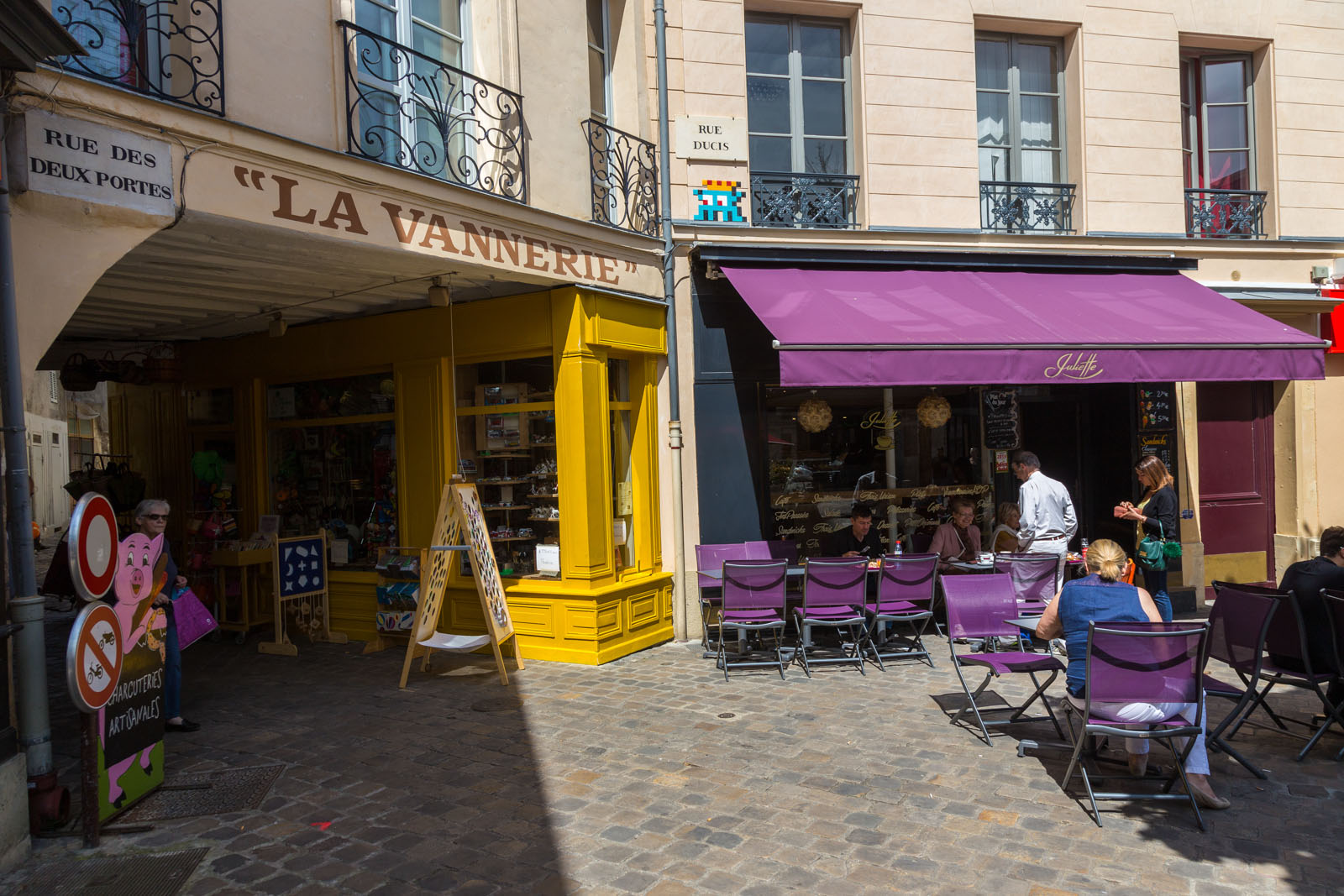 Invader à Versailles- Juillet 2017