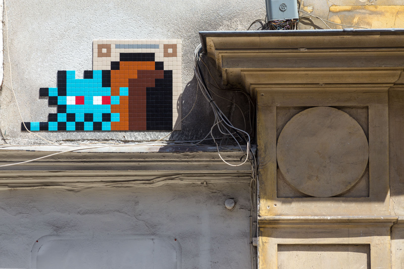 Invader à Versailles- Juillet 2017