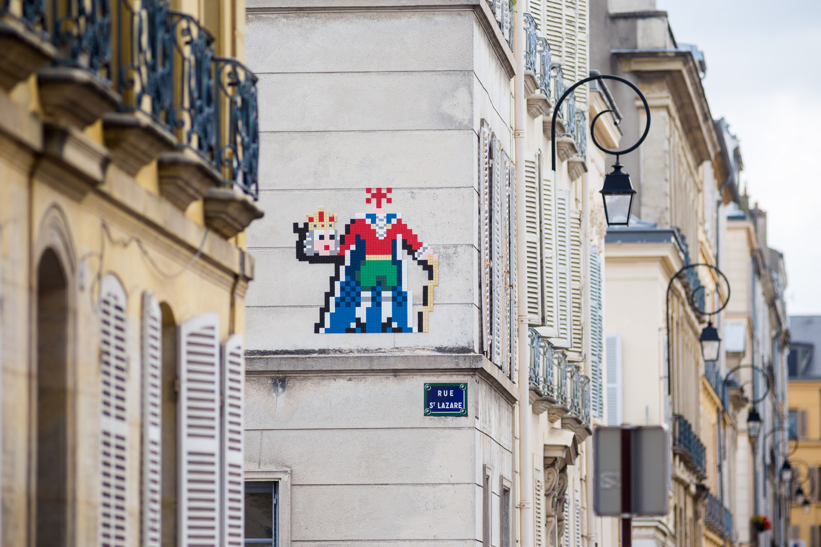 Invader à Versailles- Juillet 2017