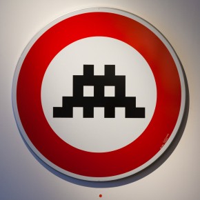 Invader 1000 - Galerie Le Feuvre - Parallèlement à l'expo de La Générale, Invader expose ses alias à la Galerie Le Feuvre, 164 rue du Faubourg Saint-Honoré 08è