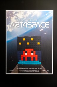 "Invader Space Station" exposition de Invader du 17 février au 5 mai 2024 dans les anciens locaux de Libération au 11 rue Béranger - Paris 3è