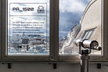 "Invader Space Station" exposition de Invader