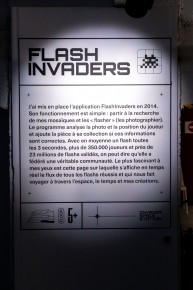 "Invader Space Station" exposition de Invader du 17 février au 5 mai 2024 dans les anciens locaux de Libération au 11 rue Béranger - Paris 3è