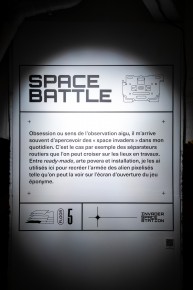 "Invader Space Station" exposition de Invader du 17 février au 5 mai 2024 dans les anciens locaux de Libération au 11 rue Béranger - Paris 3è
