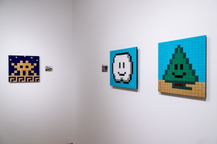 "4000" exposition de Space Invader à la galerie Over the Influence du 10 décembre 2022 au 22 janvier 2023