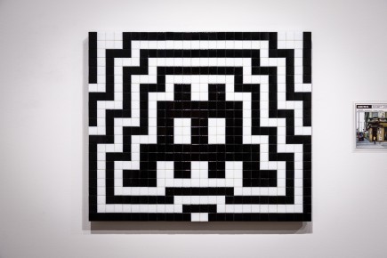 "4000" exposition de Space Invader à la galerie Over the Influence du 10 décembre 2022 au 22 janvier 2023