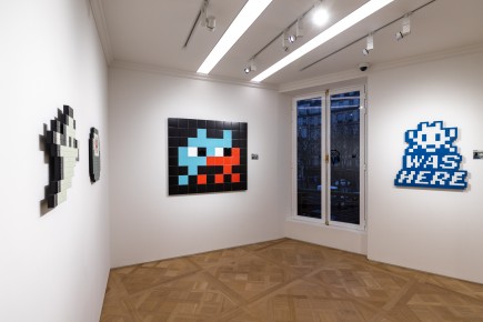 "4000" exposition de Space Invader à la galerie Over the Influence du 10 décembre 2022 au 22 janvier 2023