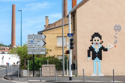 CLR_14 - Yes, vieille canaille - Rue Serge Gainsbourg - Clermont-Ferrand /// 100 pts