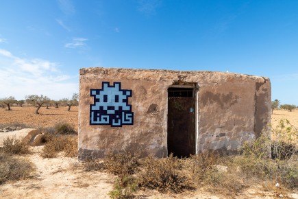DJBA_38 - Invader was here - El Kantara - Djerba, Tunisie /// 50 pts