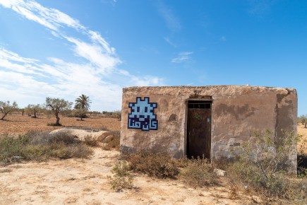 DJBA_38 - Invader was here - El Kantara - Djerba, Tunisie /// 50 pts