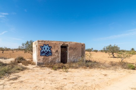 DJBA_38 - Invader was here - El Kantara - Djerba, Tunisie /// 50 pts