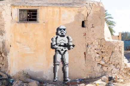 DJBA_40 - Stormtrooper - Star Wars cantina - Adjim - Djerba, Tunisie /// 100 pts