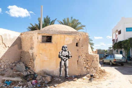 DJBA_40 - Stormtrooper - Star Wars cantina - Adjim - Djerba, Tunisie /// 100 pts