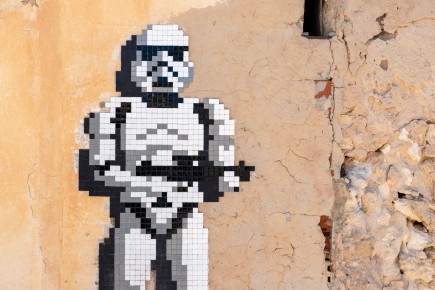 DJBA_40 - Stormtrooper - Star Wars cantina - Adjim - Djerba, Tunisie /// 100 pts