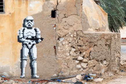 DJBA_40 - Stormtrooper - Star Wars cantina - Adjim - Djerba, Tunisie /// 100 pts