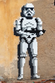 DJBA_40 - Stormtrooper - Star Wars cantina - Adjim - Djerba, Tunisie /// 100 pts