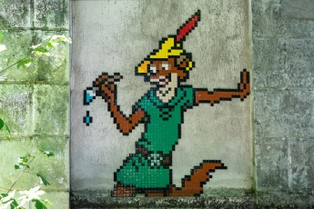 FTBL_16 - Robinvader, painter of Barbizon - Chemin de bornage - Barbizon (77) /// 50 pts