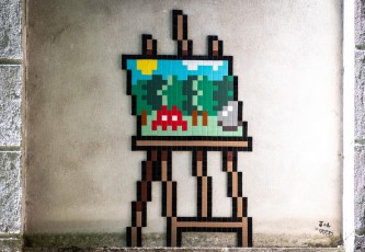 FTBL_16 - Robinvader, painter of Barbizon - Chemin de bornage - Barbizon (77) /// 50 pts