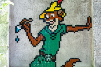 FTBL_16 - Robinvader, painter of Barbizon - Chemin de bornage - Barbizon (77) /// 50 pts