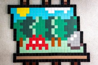 FTBL_16 - Robinvader, painter of Barbizon - Chemin de bornage - Barbizon (77) /// 50 pts