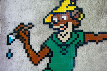 FTBL_16 - Robinvader, painter of Barbizon - Chemin de bornage - Barbizon (77) /// 50 pts