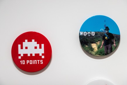 "Into the white cube" exposition de Invader à la galerie Over The Influence - Los Angeles - du 18 novembre au 22 décembre 2018