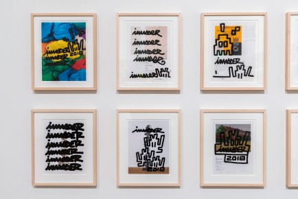 "Into the white cube" exposition de Invader à la galerie Over The Influence - Los Angeles - du 18 novembre au 22 décembre 2018