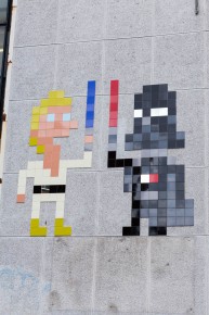 LDN-132 - Star Wars, Luke Skywalker vs Darth Vader - Shoreditch - Londres /// 100 pts