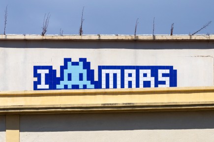 MARS-90 - Invader was here - Sainte-Anne - Marseille 08è (13) /// 50 pts