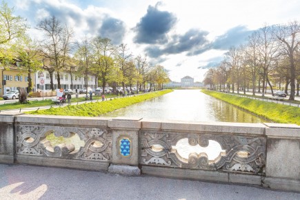 MUN_06 - Nymphenburger Kanal - Ludwig Ferdinand Brücke - Munich /// 30 pts