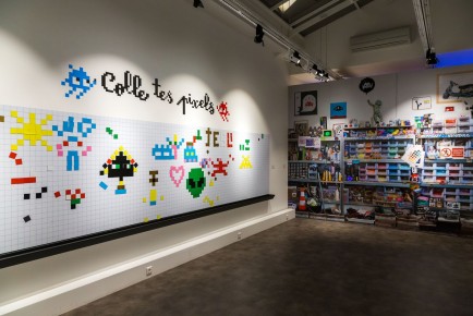 "Hello my game is..." exposition d'Invader au Musée en herbe du 26 janvier au 3 septembre 2017