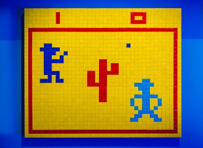 "Hello my game is..." exposition d'Invader au Musée en herbe du 26 janvier au 3 septembre 2017