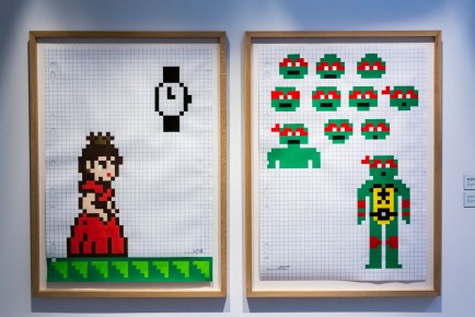 "Hello my game is..." exposition d'Invader au Musée en herbe du 26 janvier au 3 septembre 2017