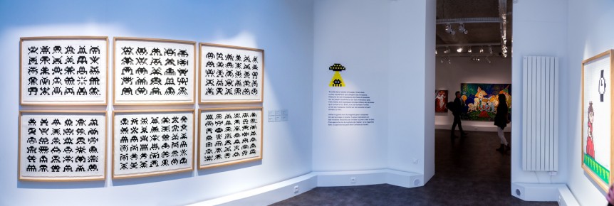 "Hello my game is..." exposition d'Invader au Musée en herbe du 26 janvier au 3 septembre 2017