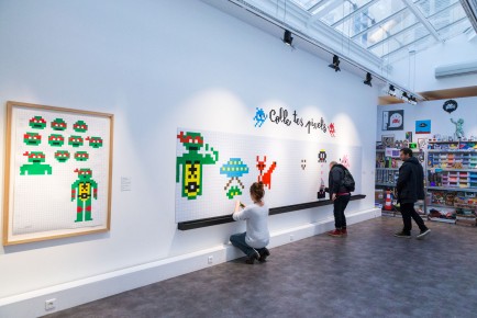 "Hello my game is..." exposition d'Invader au Musée en herbe du 26 janvier au 3 septembre 2017