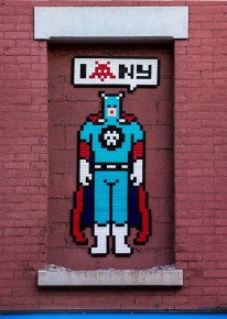 NY-147 - SuperInvader - Little Italy - Manhattan - New York /// 50 pts