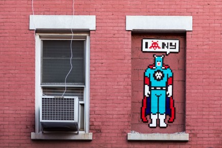 NY-147 - SuperInvader - Little Italy - Manhattan - New York /// 50 pts