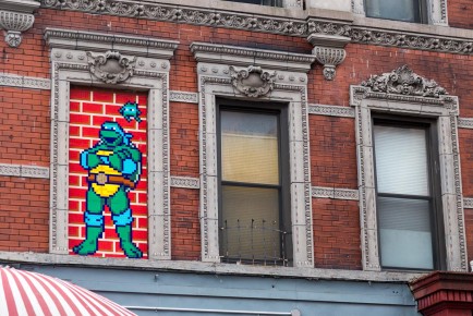 NY-156 - Leonardo (Teenage Mutant Ninja Turtles) - Lower East Side - Manhattan - New York /// 100 pts
