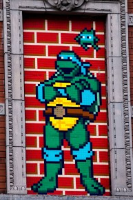 NY-156 - Leonardo (Teenage Mutant Ninja Turtles) - Lower East Side - Manhattan - New York /// 100 pts