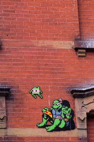 NY-163 - Pizza time for Donatello (Teenage Mutant Ninja Turtles) - Chelsea - Manhattan - New York /// 50 pts