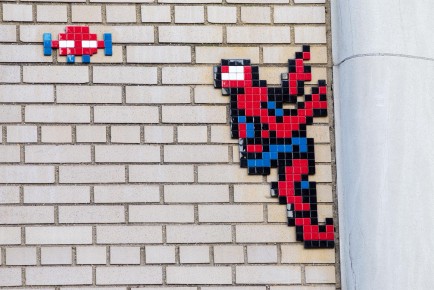 NY-174 - Spiderman - East Village - Manhattan - New York /// 30 pts