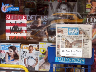 Les Space Invaders envahissent même les magazines !