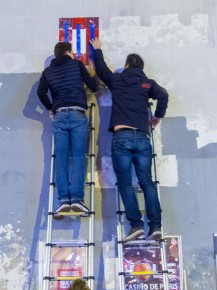 PA-1039 - La panthère rose - Quartier Léon Blum - Folie-Régnault 11è - Session de réactivation par la "Reactivation Team" après son vol la veille ou l'avant veille des attentats du 13 novembre 2015 /// 50 pts