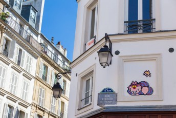 PA-1156 - Chafouin / Cheshire cat - Rue Vieille du Temple 04è