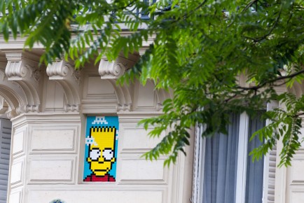 PA-1206 - Bart Simpson - Quartier République - Saint Ambroise 11è /// 40 pts