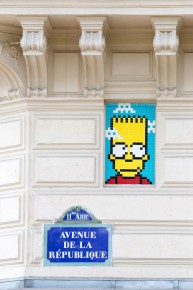 PA-1206 - Bart Simpson - Quartier République - Saint Ambroise 11è /// 40 pts