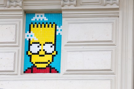 PA-1206 - Bart Simpson - Quartier République - Saint Ambroise 11è /// 40 pts